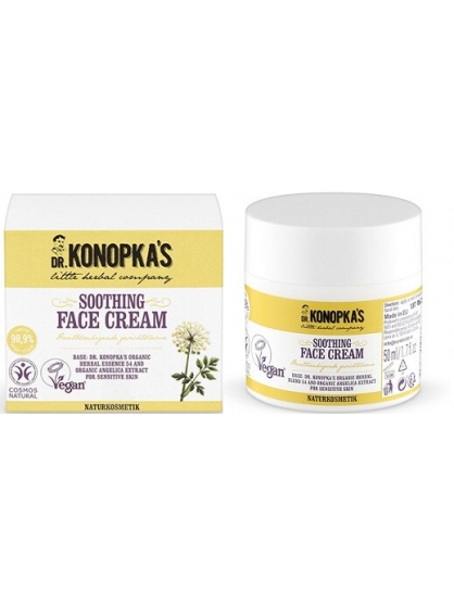 CREMA FACIAL BALSAMICA SUAVIZANTE PARA PIEL SENSIBLE DE DR. KONOPKAS