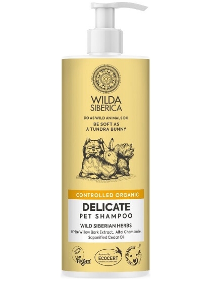 CHAMPU PARA MASCOTAS DELICADO WILDA SIBERICA DE NATURA SIBERICA
