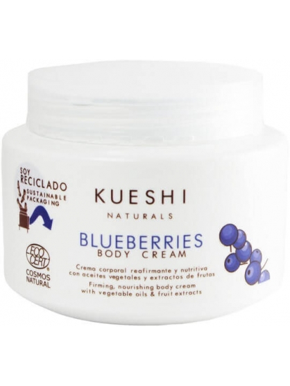 CREMA CORPORAL REAFIRMANTE Y NUTRITIVA ARANDANOS DE KUESHI