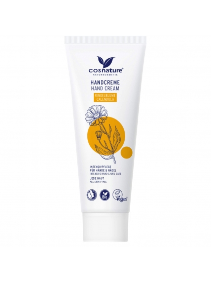 CREMA DE MANOS DE CALENDULA BIO PARA TODO TIPO DE PIEL DE COSNATURE