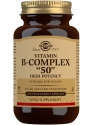 VITAMINA B-COMPLEX 50 (100 CAPSULAS VEGETALES) DE SOLGAR