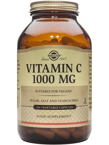 VITAMINA C 1000 MCG (250 CAPSULAS VEGETALES) DE SOLGAR