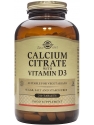 CITRATO DE CALCIO CON VITAMINA D3 (240 COMPRIMIDOS) DE SOLGAR