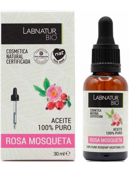 ACEITE DE ROSA MOSQUETA 100% PURO 30 ML BIO DE LABNATUR