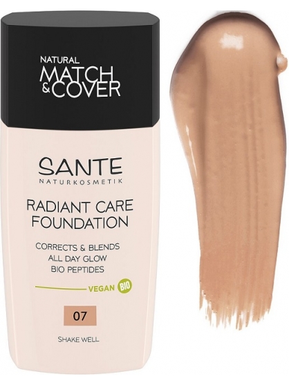 MAQUILLAJE FLUIDO RADIANT CARE 07 ROSE BEIGE DE SANTE