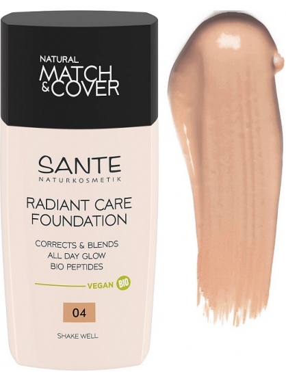 MAQUILLAJE FLUIDO RADIANT CARE 04 ROSE AMBER DE SANTE