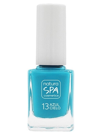 ESMALTE DE UÑAS 13 AZUL CIELO NATURASPA DE NATURABIO COSMETICS