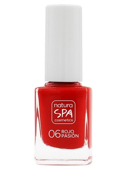 ESMALTE DE UÑAS 06 ROJO PASION NATURASPA DE NATURABIO COSMETICS