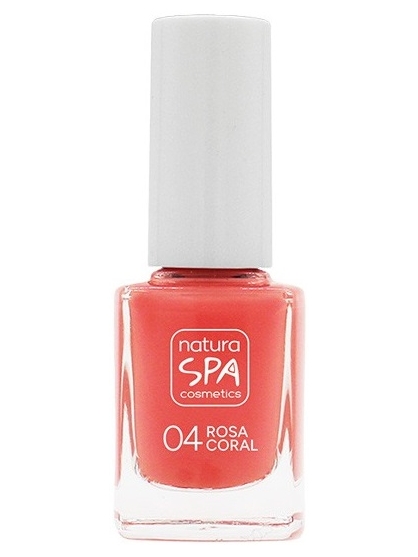 ESMALTE DE UÑAS 04 ROSA CORAL NATURASPA DE NATURABIO COSMETICS