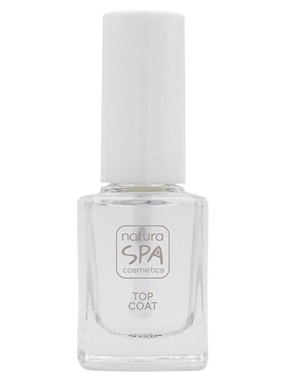 ESMALTE DE UÑAS TOP COAT TRANSPARENTE NATURASPA DE NATURABIO COSMETICS