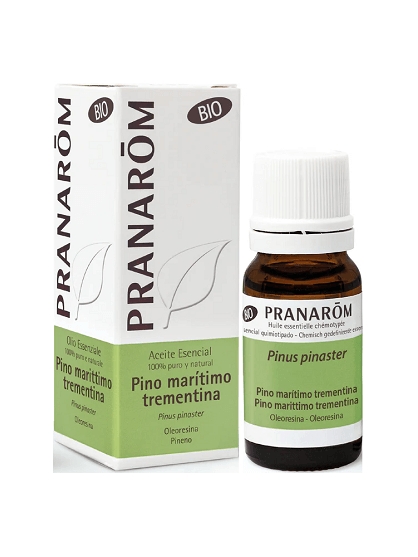 ACEITE ESENCIAL PINO MARITIMO O TREMENTINA BIO 100% NATURAL PRANAROM