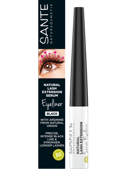 EYELINER SERUM EXTENSOR DE PESTAÑAS 01 BLACK DE SANTE