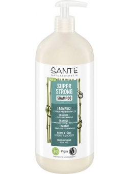 CHAMPU SUPER FUERTE BAMBU Y COMPLEJO DE PROTEINA TRIPLE (950 ML) SANTE