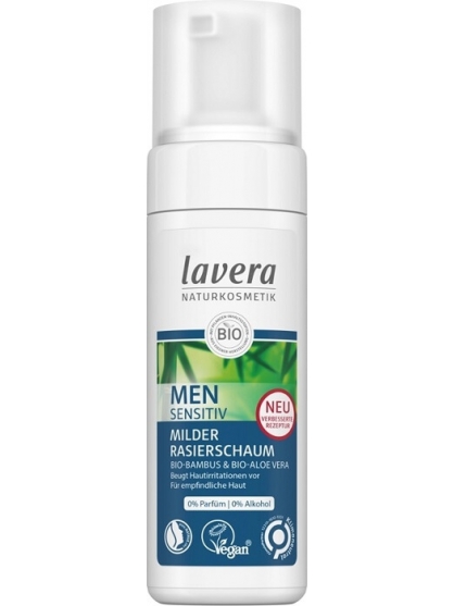 ESPUMA DE AFEITAR PARA HOMBRE MEN SENSITIV DE LAVERA