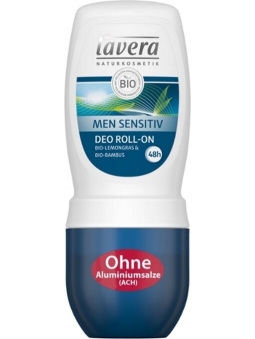 DESODORANTE ROLL ON 48H PARA HOMBRE MEN SENSITIV DE LAVERA