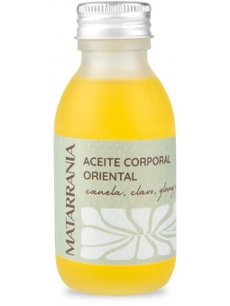 ACEITE HIDRATANTE CORPORAL CANELA, YLANG-YLANG Y CLAVO BIO MATARRANIA