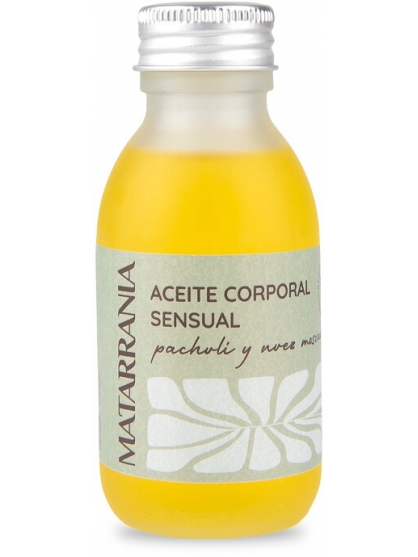 ACEITE CORPORAL SENSUAL AFRODISIACO BIO MATARRANIA