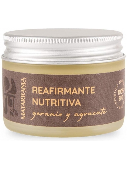 HIDRATANTE REAFIRMANTE NUTRITIVA 100% BIO PARA PIEL MADURA MATARRANIA