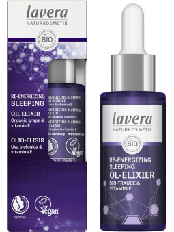 ACEITE FACIAL DE NOCHE RE-ENERGIZING SLEEPING OIL ELIXIR DE LAVERA