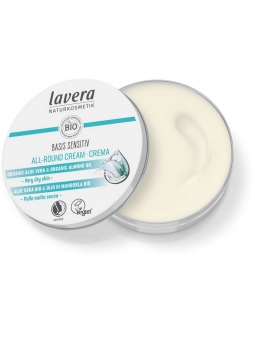 CREMA MULTIUSOS PARA CARA Y CUERPO BASIS SENSITIV DE LAVERA