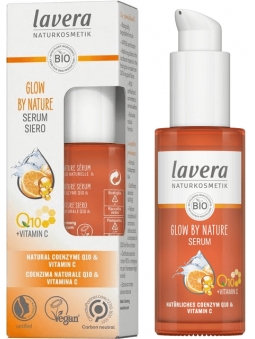 SERUM FACIAL CON Q10 Y VITAMINA C GLOW BY NATURE DE LAVERA