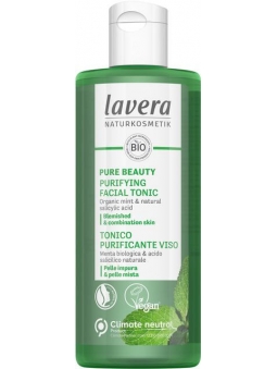 TONICO FACIAL PURIFICANTE ACIDO SALICILICO Y MENTA PURE BEAUTY LAVERA