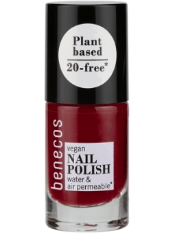 ESMALTE DE UÑAS NATURAL CHERRY RED DE BENECOS