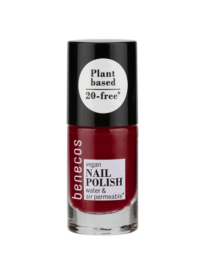 ESMALTE DE UÑAS NATURAL CHERRY RED DE BENECOS