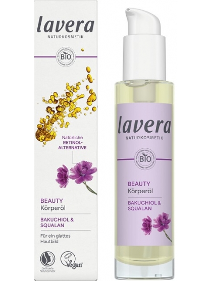 ACEITE CORPORAL DE BELLEZA CON BAKUCHIOL Y ESCUALANO DE LAVERA