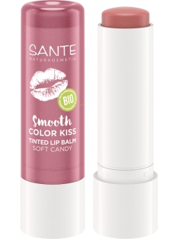 BALSAMO LABIAL CON COLOR 03 SOFT CANDY SMOOTH COLOR KISS DE SANTE