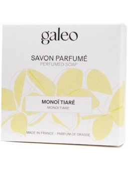 JABON EN PASTILLA PERFUMADA MONOI TIARE DE GALEO