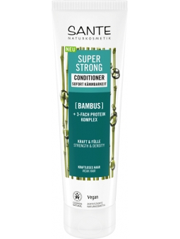 ACONDICIONADOR CAPILAR SUPER FUERTE BAMBU Y COMPLEJO DE PROTEINA TRIPLE DE SANTE