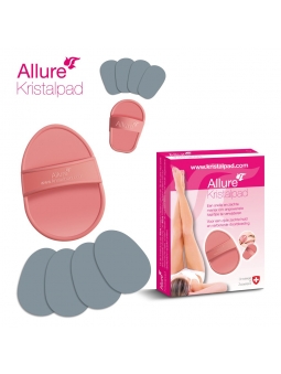 MANOPLA DEPILACION SIN DOLOR MICROCRISTALES AMATISTA ALLURE KRISTALPAD
