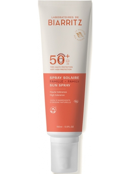 SPRAY PROTECTOR SOLAR CARA-CUERPO SPF 50+ (150ML) FAMILY DE ALGA MARIS