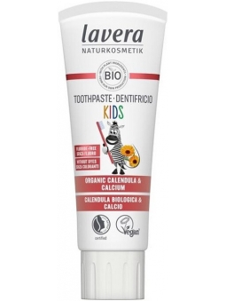 DENTIFRICO PARA NIÑOS SIN FLUOR CON CALENDULA BIO Y CALCIO DE LAVERA