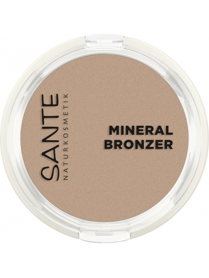 POLVOS BRONCEADORES Y CONTOURING 2 EN 1 BIO 02 MEDIUM DARK DE SANTE