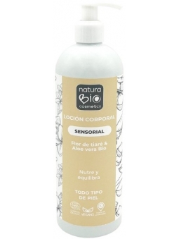 LOCION CORPORAL SENSORIAL FLOR TIARE-ALOE VERA DE NATURABIO COSMETICS