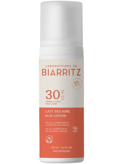 LECHE PROTECTORA SOLAR CARA Y CUERPO SPF 30 ALGA MARIS