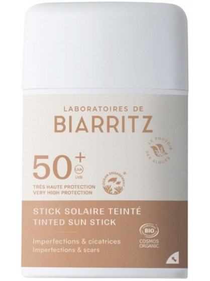 STICK PROTECTOR SOLAR SPF 50+ CON COLOR NATURAL DE ALGA MARIS