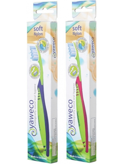 CEPILLO DENTAL NYLON SUAVE ECOLOGICO YAWECO