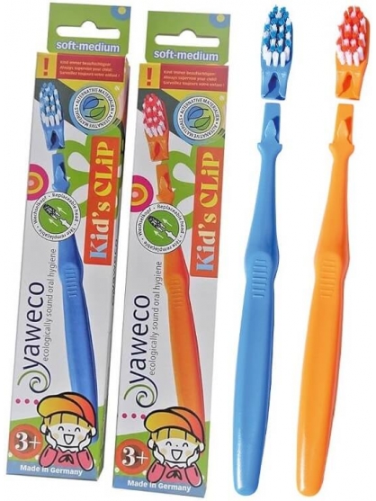 CEPILLO DENTAL NIÑOS CLIP NYLON SUAVE MEDIO DE YAWECO