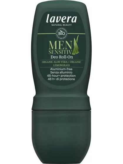DESODORANTE ROLL ON 48H PARA HOMBRE MEN SENSITIV DE LAVERA