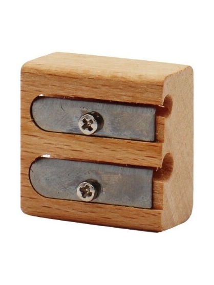 SACAPUNTAS DE MADERA NATURASPA DE NATURABIO COSMETICS