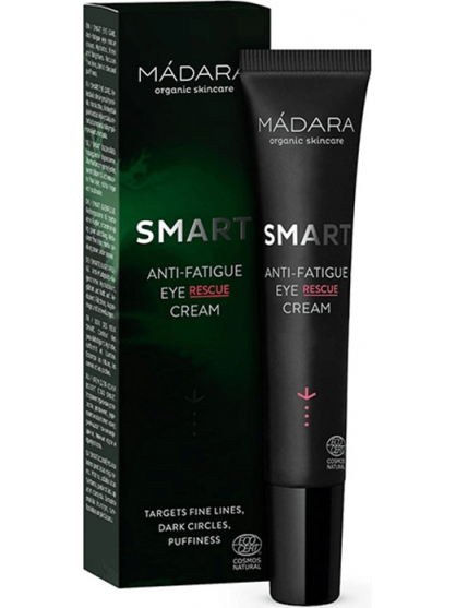 CREMA CONTORNO DE OJOS ANTI-FATIGA RESCUE SMART ANTIOXIDANTS DE MADARA